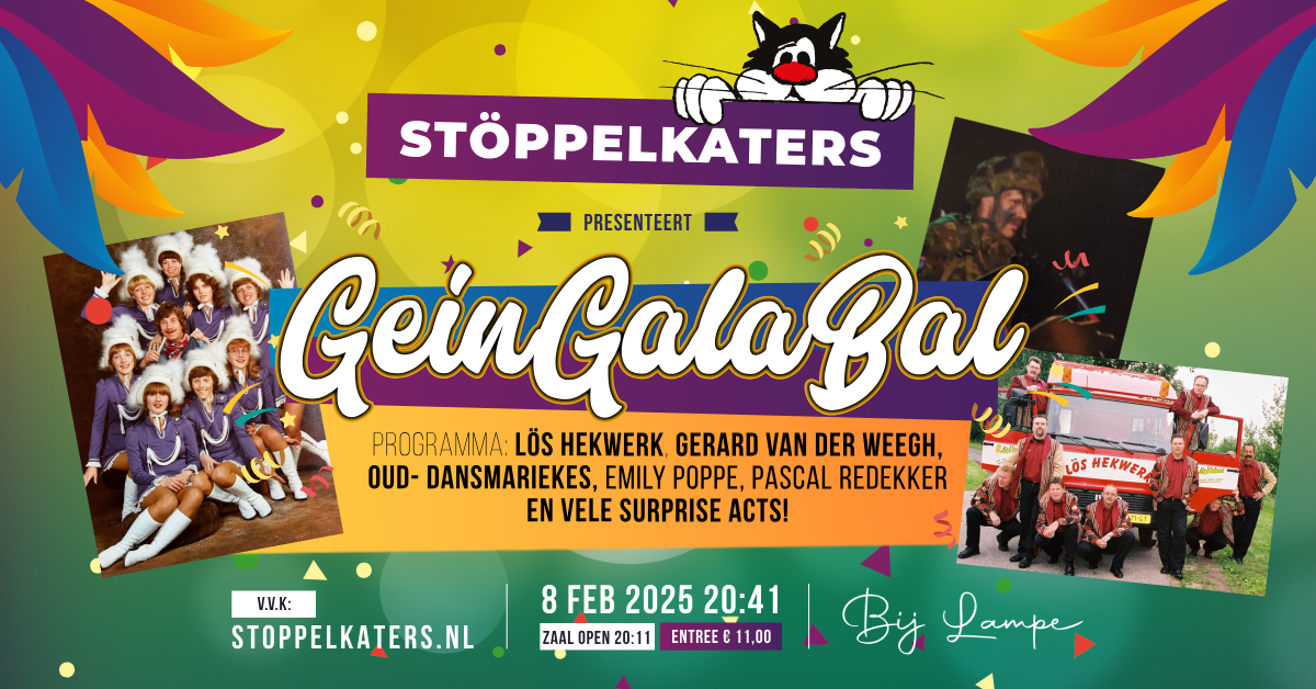 Gein Gala Bal – Jubileum editie: herkenbare nostalgie!